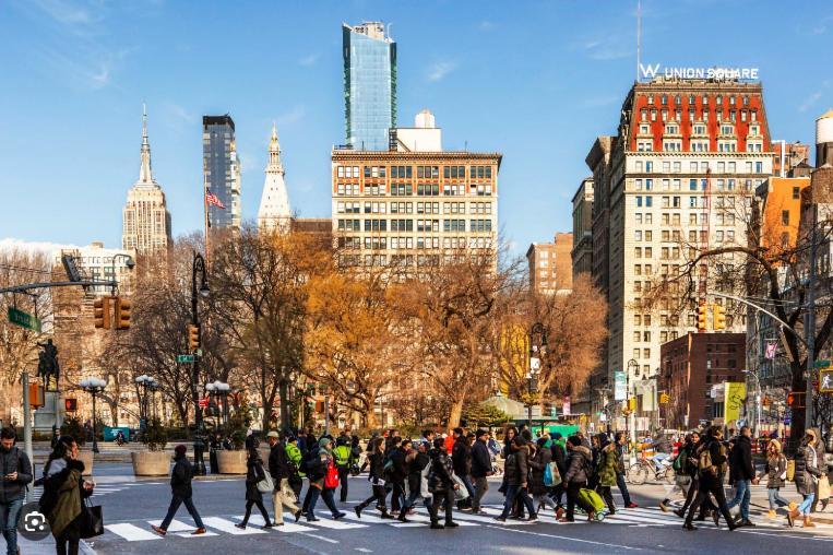 Tranquil Haven Studio Gem In Downtown Manhattan'S Union Square New York Bagian luar foto